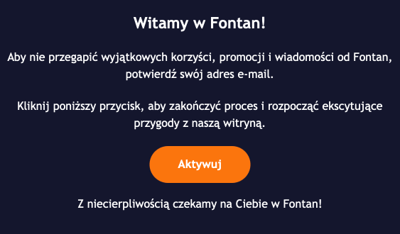 Potwierdź swój adres e-mail Dokończ konfigurację konta
